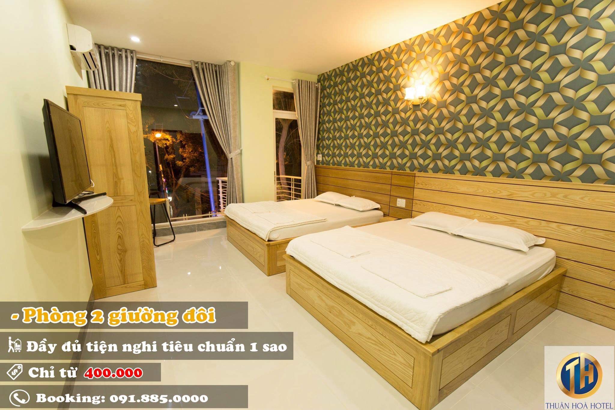 Phòng Gia Đình Với Ban Công View Thành Phố
