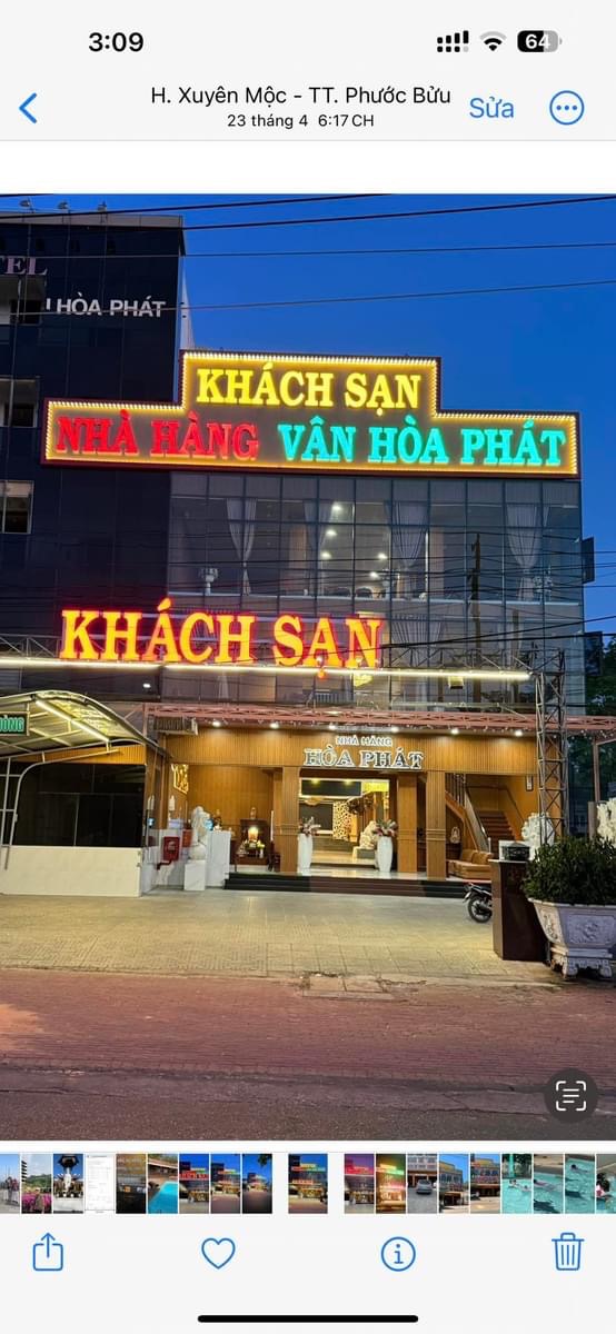 Khách sạn vân hoà phát